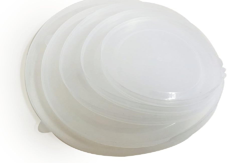 5 Pcs Stainless Steel Mixing Bowl Set with Airtight Lids