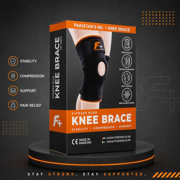 Knee Support Brace with Comfortable Compression Fit ( pair )