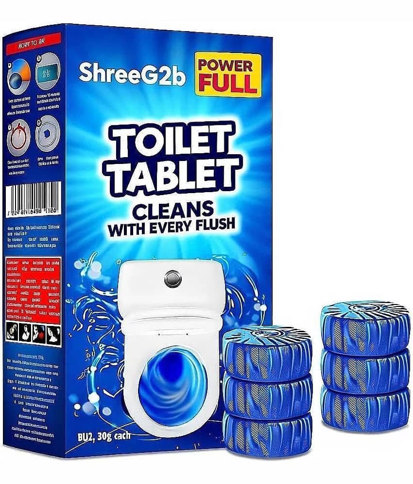 Automatic Toilet Bowl Cleaner Tablets – Long Lasting Deodorizer & Freshener