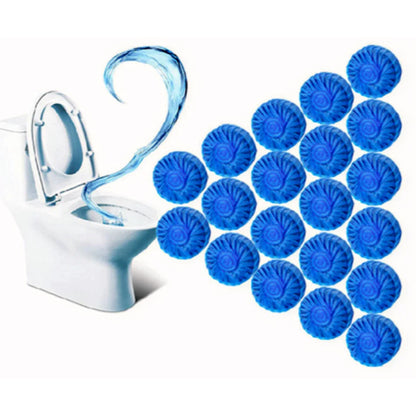 Automatic Toilet Bowl Cleaner Tablets – Long Lasting Deodorizer & Freshener