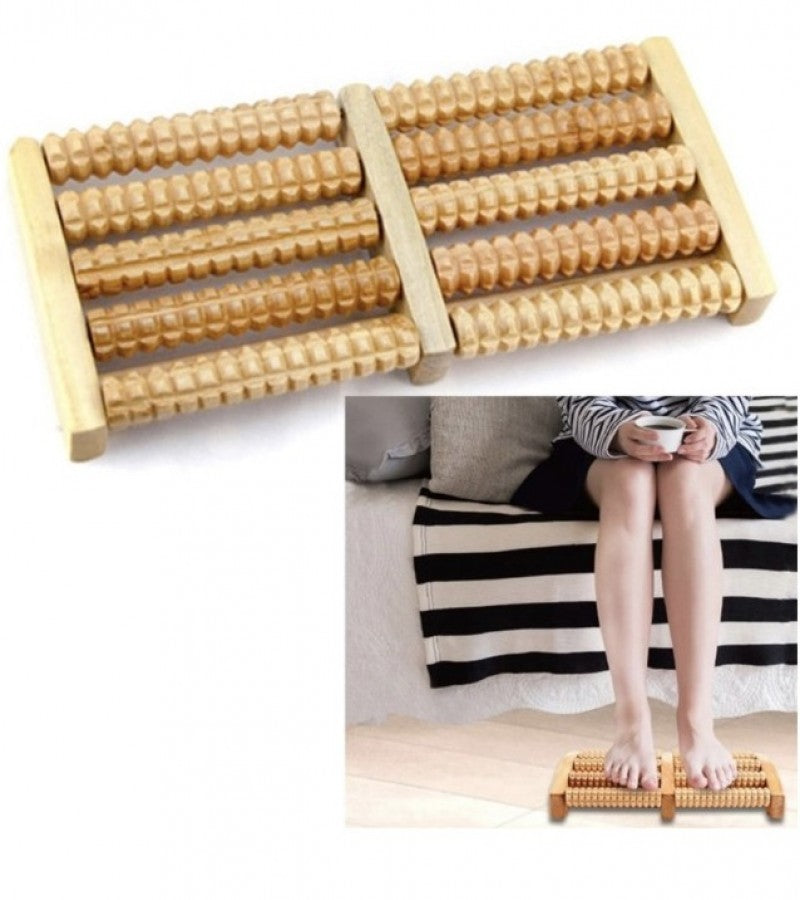 Wooden Foot Massager / Traditional Wooden Roller Foot Massager