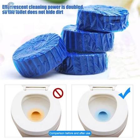 Automatic Toilet Bowl Cleaner Tablets – Long Lasting Deodorizer & Freshener