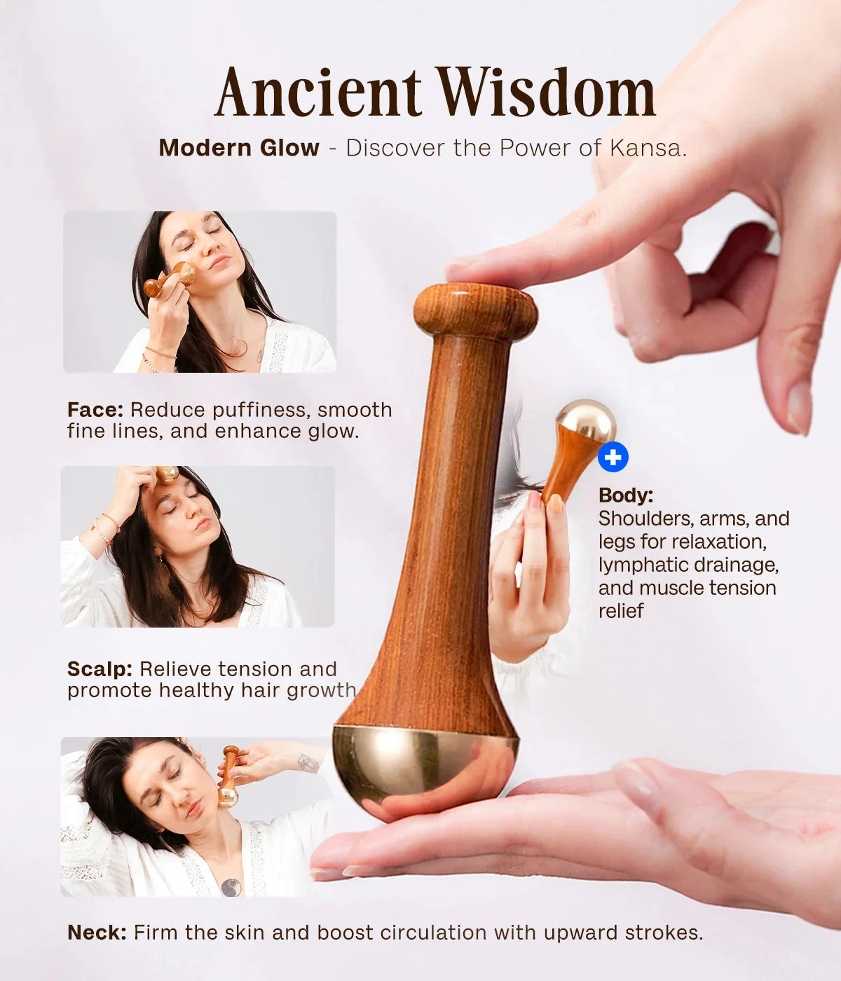 Ayurvedic Kansa Wand – Traditional Wellness Tool, Crafted in Chiniot